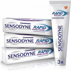 Sensodyne Rapid Whitening 75 ml 3 ks