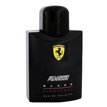 Ferrari Scuderia Black Signature toaletní voda pánská 125 ml