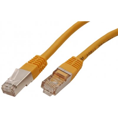 Datacom H6GLG00K5Y Patch, S/FTP,Cat6,2xRJ45, 0,5m, žlutý – Hledejceny.cz