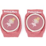 Petit&Mars Chrániče kolen elastické na lezení Follow Dusty Rose – Zboží Mobilmania