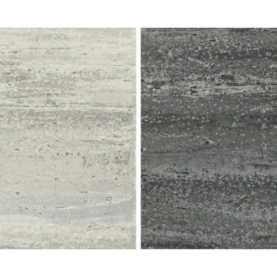 Polyform obkladová deska oboustranná travertin světlý/travertin tmavý 10x640x4100 mm – Zboží Dáma