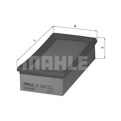 MAHLE Vzduchový filtr LX1829 – Hledejceny.cz