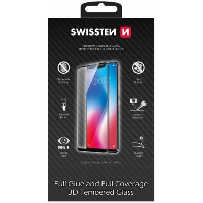 SWISSTEN Ultra Durable 3D FULL GLUE Glass pro SAMSUNG A528 GALAXY A52s 5G černá 64701887 – Zboží Mobilmania