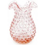 Váza 18cm – Hobnail – Ananas – růžová – Hledejceny.cz