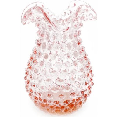 Váza 18cm – Hobnail – Ananas – růžová – Hledejceny.cz