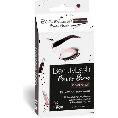 BeautyLash Power-Brow barva na obočí hnědočerná 7 ml – Zbozi.Blesk.cz