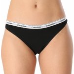 Calvin Klein Dámské kalhotky Bikini QD5044EUB1 černá – Zboží Mobilmania