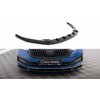 Nárazník Maxton Design spoiler pod přední nárazník ver.1 pro Škoda Octavia Mk4, černý lesklý plast ABS, Sportline