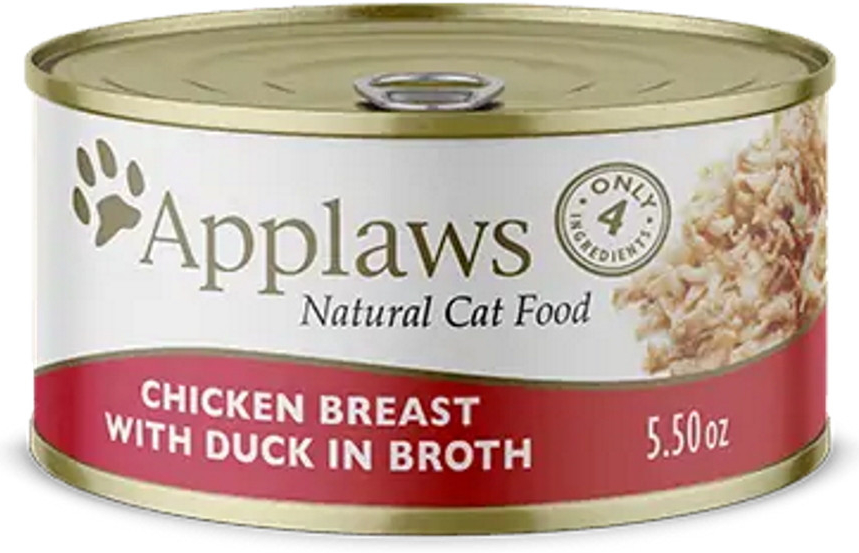 Applaws Cat kuřecí prsa a kachna 156 g
