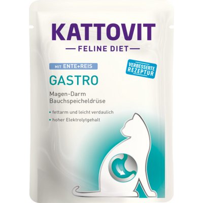 Kattovit Cat Gastro kachna 85 g – Zbozi.Blesk.cz