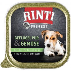 Rinti Feinest Adult Dog drůbeží a zelenina 11 x 150 g