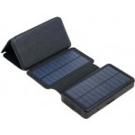 Sunen PowerNeed solarní panel 2x USB-A 1x USB-C 1x Micro-USB černá 20000mAh ES20000B – Hledejceny.cz