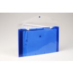 Karton P+P deska s drukem A4 3 přihrádky modrá – Zboží Živě