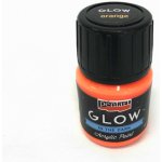 Pentart Akrylová barva svítící ve tmě 30 ml ORANŽOVÁ – Sleviste.cz
