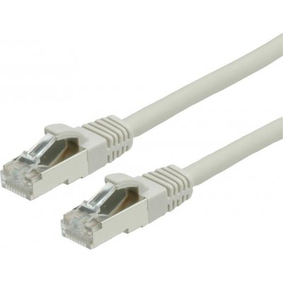 Value 21.99.0705 RJ45, CAT 6 S/FTP, 5m, šedý – Zboží Mobilmania