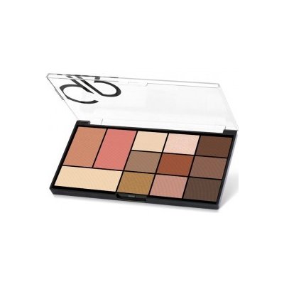 Golden Rose City Style Face and Eye palette paleta na oči i tvář 01 23,9 g – Zboží Mobilmania