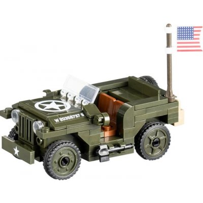 Sluban 70210 US ARMY JEEP – Hledejceny.cz