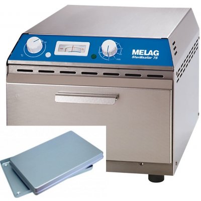 MELAG 75 Sterilizátor + chemické testy a lepicí páska Melag 75 + 1 kazeta – Zboží Dáma