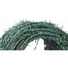 Příslušenství k plotu RETIC Drát ostnatý 2,0 / 2,5 mm 100m ZN+PVC RAL 6005 zelená
