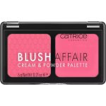 Catrice Blush Affair Cream & Powder Palette krémová a pudrová tvářenka 020 Pleasing Pink 6 g – Zboží Dáma
