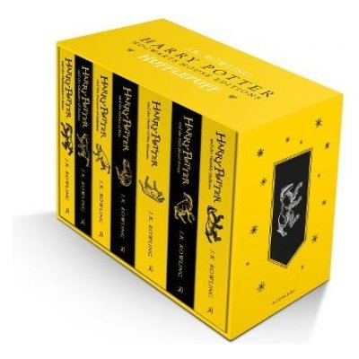 Harry Potter Hufflepuff House Editions Paperback Box Set – Zboží Mobilmania