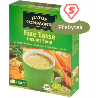 Natur Compagnie Bio Polévka instantní zeleninová 3x18 g – Zboží Dáma