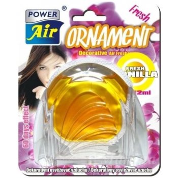 Power Air Ornament osvěžovač Fresh Vanilla 12 ml