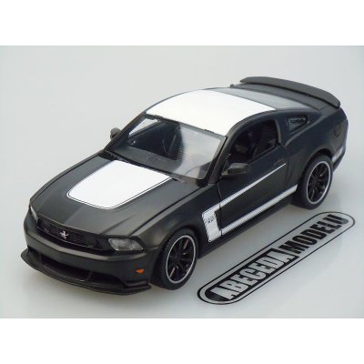 Maisto Ford Mustang Boss 302 černá 1:24 – Sleviste.cz