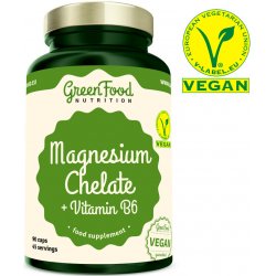 GreenFood Magnesium Chelát 60 kapslí