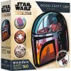 Puzzle TREFL Wood Craft Origin The Mandalorian Setkání 160 dílků