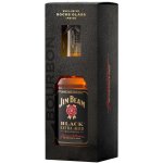 Jim Beam Black Extra Aged Bourbon 43% 0,7 l (dárkové balení 1 sklenice) – Hledejceny.cz