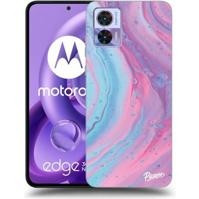 Picasee silikonové Motorola Edge 30 Neo - Pink liquid čiré – Zbozi.Blesk.cz