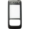 Náhradní kryt na mobilní telefon Kryt Kryt Nokia E65 přední černostříbrný