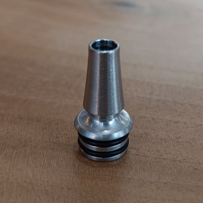 Centenary Mods Drip tip Madison Stříbrná broušená Brushed Silver – Hledejceny.cz