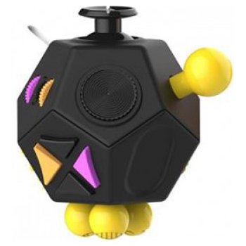 Fidget Cube 12-Side Black