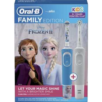 Oral-B Vitality D100 + D100 Kids Frozen II