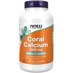 NOW Foods Coral Calcium 1000 mg 250 kapslí – Hledejceny.cz