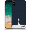 Pouzdro a kryt na mobilní telefon Apple Pouzdro Picasee silikonové Apple iPhone X/XS - Astronaut 2 čiré