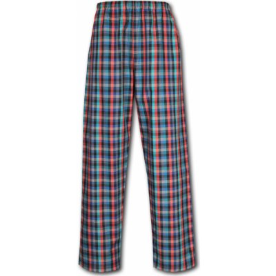 Luiz 323 pánské pyžamové kalhoty popelín zelené – Zboží Mobilmania