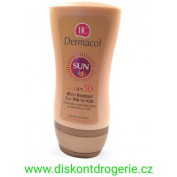 Dermacol Sun Kids voděodolné mléko na opalování SPF50 200 ml