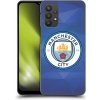 Pouzdro a kryt na mobilní telefon Samsung Pouzdro HEAD CASE Samsung Galaxy A32 5G Manchester City FC Modré nové logo