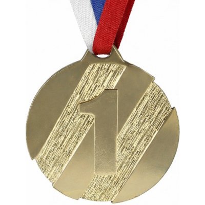 Darteg medaile průměr 50 mm, zlato – Sleviste.cz