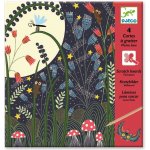 Djeco Vyškrabovací obrázky V měsíčním svitu – Zboží Dáma