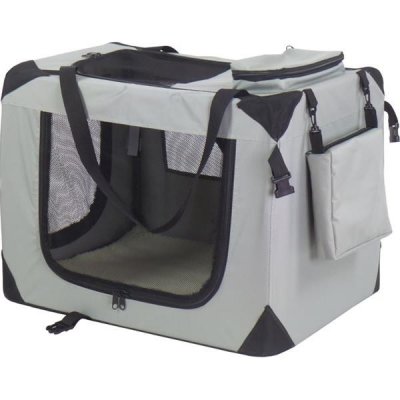 A.K. Dogcrate Přepravka látková nylon šedá 101 x 69 x 70 cm – Hledejceny.cz