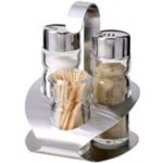 Plastimex Slánka a pepřenka skleněná sada se stojánkem 3 dílná – Zboží Mobilmania