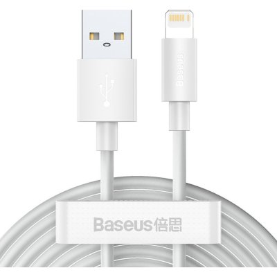 Baseus TZCALZJ-02 Lightning 2x USB - Bleskově rychlé nabíjení Power Delivery, 1,5m – Zbozi.Blesk.cz