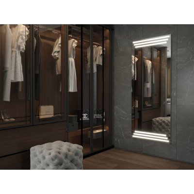 Artalo LED zrcadlo M17 premium 50 x 110 cm – Zboží Mobilmania