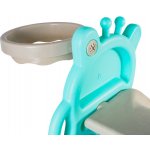 Aga4Kids Skluzavka s madlem 120 cm DS3702 Světle modrá – Hledejceny.cz