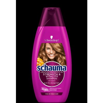 Schauma Strenght & Vitality šampon 400 ml – Hledejceny.cz