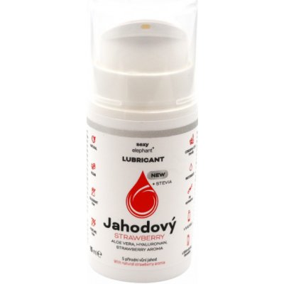 Sexy Elephant Jahodový 15 ml – Zboží Dáma